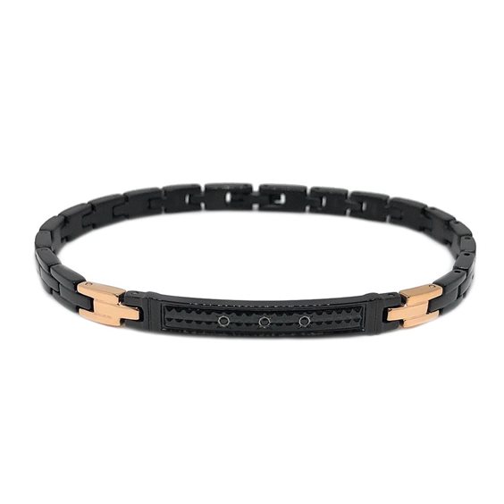 Pulsera Zancan Hombre Hi Teck in Acero EHB196 - EHB196